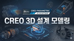 CREO 3D 설계 모델링