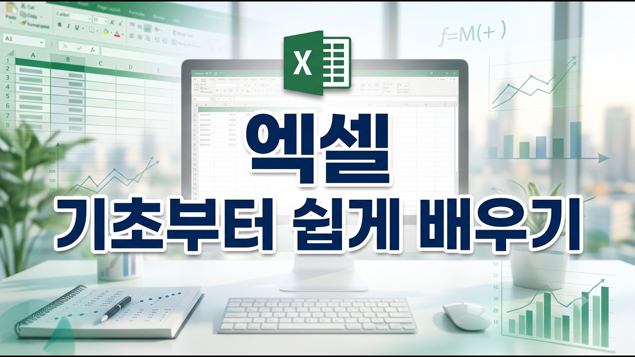엑셀 기초부터 쉽게 배우기