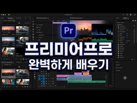 프리미어프로 완벽하게 배우기