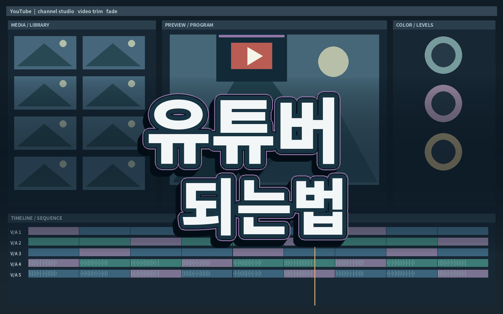 유튜버 되는법