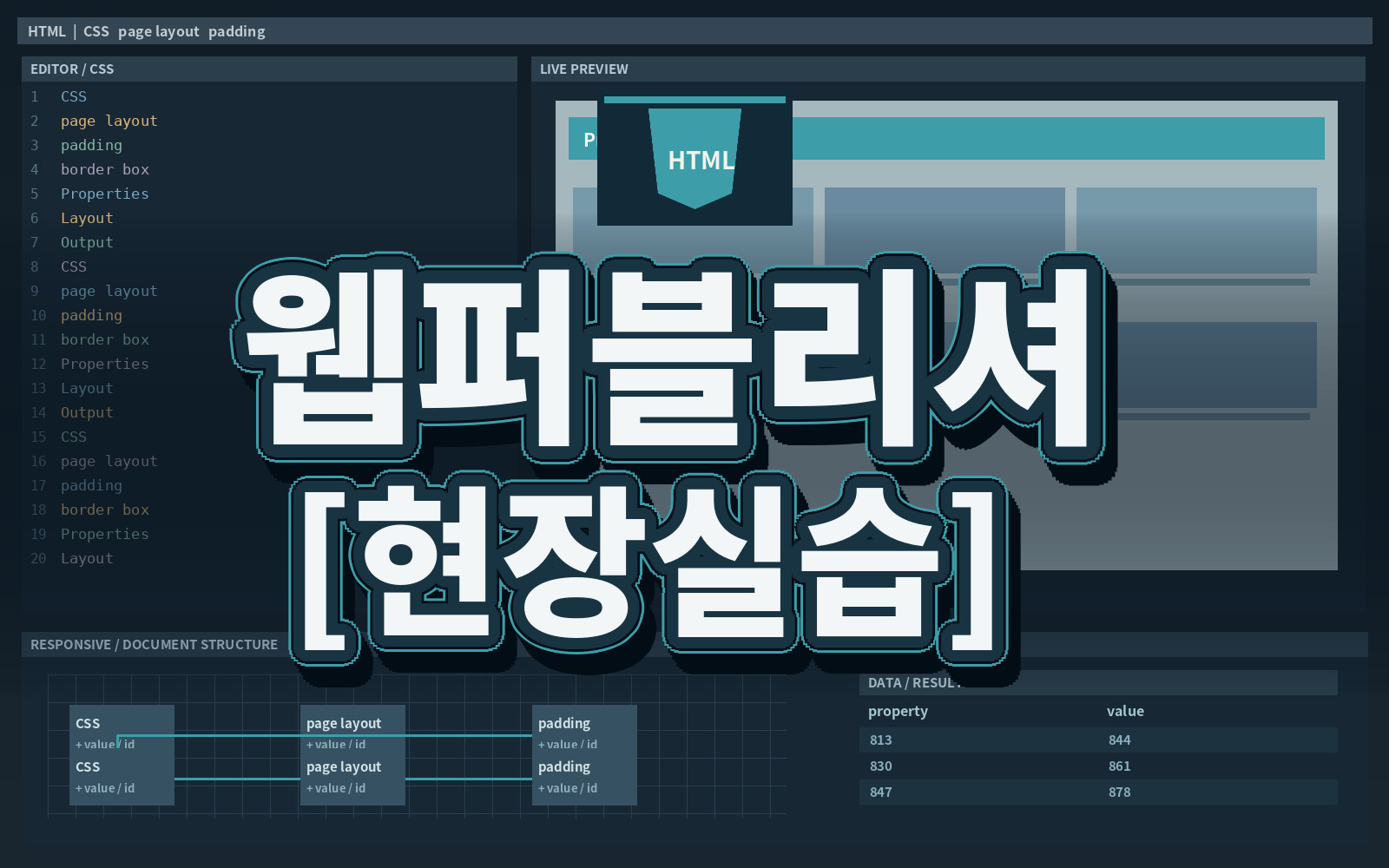 웹퍼블리셔 [현장실습]