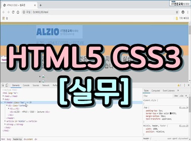 HTML5 CSS3 실무