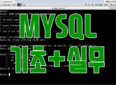 MYSQL 기초+실무